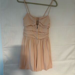 Susana Monaco Blush Pink Spaghetti-Strap Romper